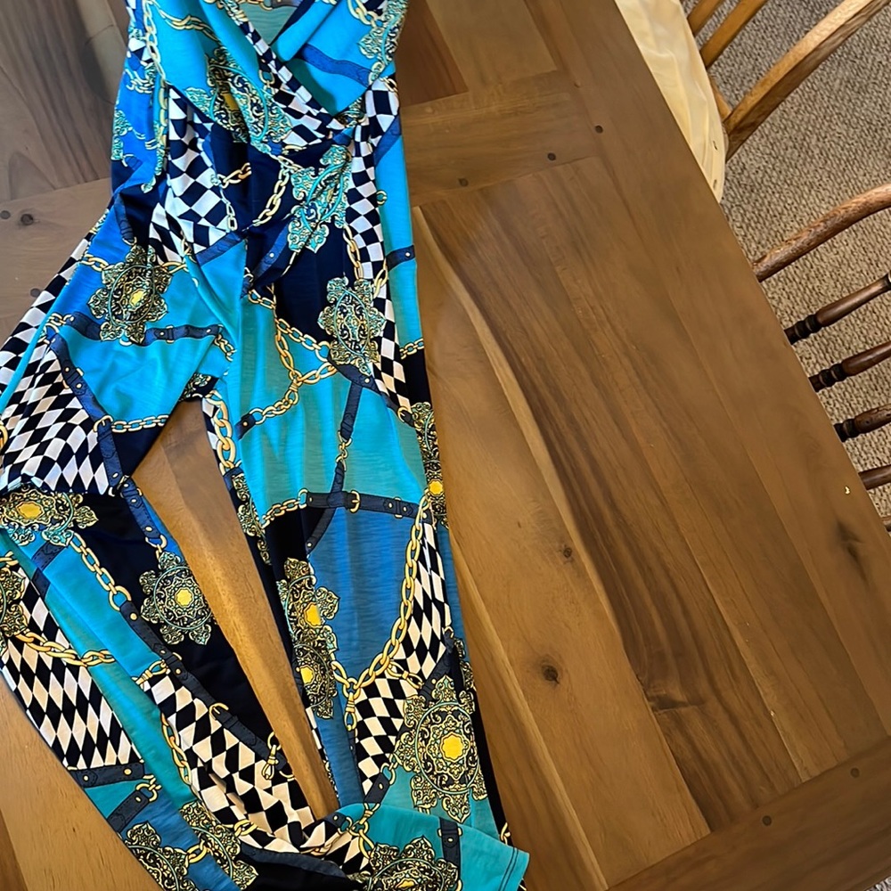Love Culture full length jumpsuit/romper anti-see through Flowy